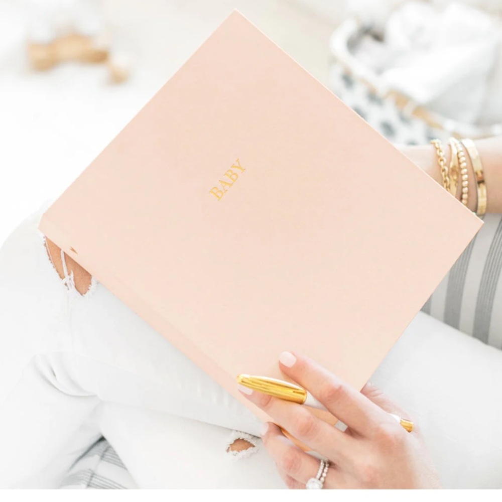 Sugar Paper Pale Pink Baby Book NIB